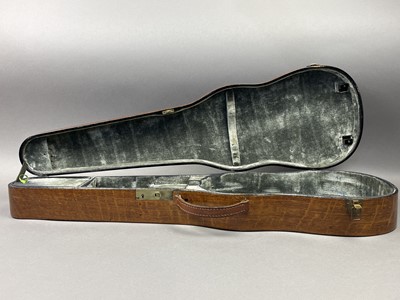 Lot 643 - AN OAK VIOLIN CASE BY WILLIAM HILL & SONS OF LONDON