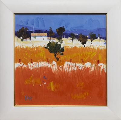 Lot 205 - TUESDAY, MALLORCA, AN OIL BY IAN ELLIOT