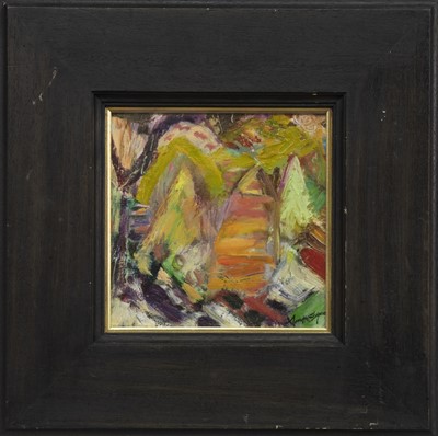 Lot 209 - AN UNTITLED OIL BY ANNETTE EDGAR