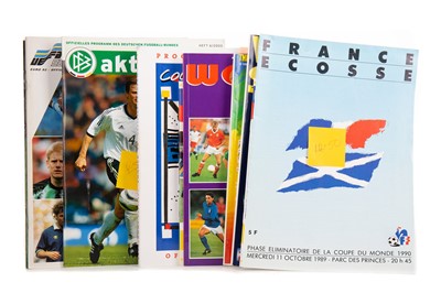 Lot 1545 - A COLLECTION OF SCOTTISH FOOTBALLING PROGRAMMES, BOOKS AND TICKETS