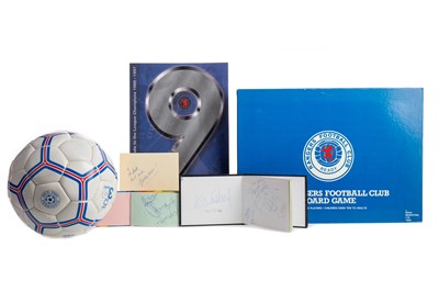 Lot 1546 - A RANGERS FOOTBALL CLUB INTEREST - COLLECTION OF ITEMS