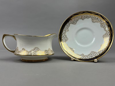 Lot 591 - A PARAGON 'BLOSSOM' PATTERN PART TEA SERVICE AND OTHER TEA WARE