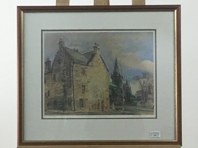 Lot 597 - PROVANS LORDSHIP, A SIGNED PRINT BY ANTHONY ARMSTRONG AND TWO OTHER PRINTS