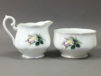 Lot 577 - A ROYAL ALBERT TEA SERVICE AND A HANDPAINTED TEA SERVICE