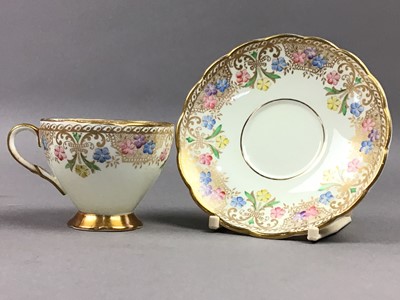 Lot 584 - A FOLEY COFFEE SERVICE AND OTHER CERAMICS