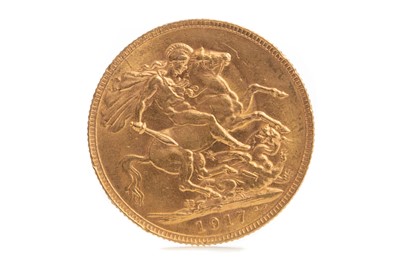 Lot 36 - A GEORGE V GOLD SOVEREIGN DATED 1917