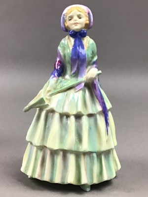 Lot 660 - A ROYAL DOULTON FIGURE OF 'BIDDY' AND ANOTHER FIGURE