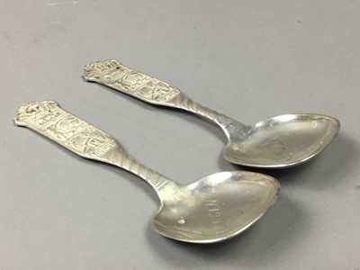 Lot 621 - A LOT OF SILVER PLATED CUTLERY