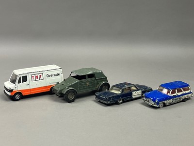 Lot 616 - A MATCHBOX EUROPA CARAVAN AND OTHER DIE-CAST MODELS