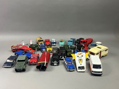 Lot 616 - A MATCHBOX EUROPA CARAVAN AND OTHER DIE-CAST MODELS