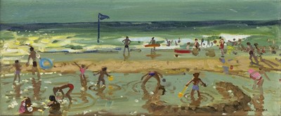 Lot 199 - L'AMELIE, FRANCE, AN OIL BY ANDREW MACARA