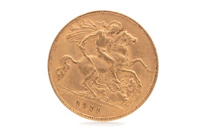 Lot 39 - A GEORGE V GOLD HALF SOVEREIGN DATED 1911