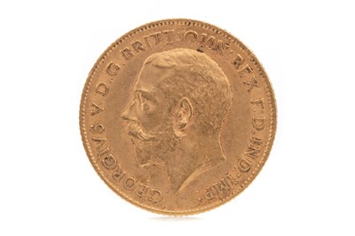 Lot 39 - A GEORGE V GOLD HALF SOVEREIGN DATED 1911