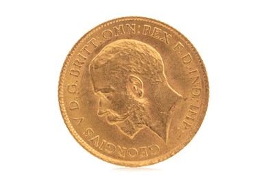 Lot 43 - A GEORGE V GOLD HALF SOVEREIGN DATED 1915