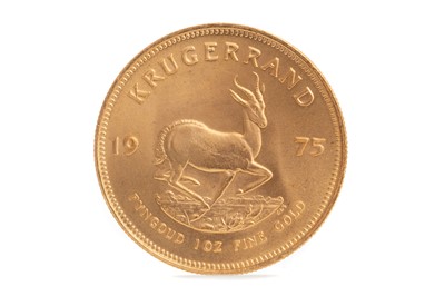 Lot 44 - A GOLD KRUGERRAND DATED 1975