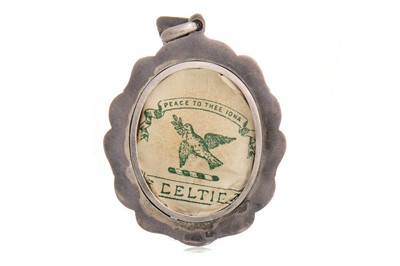 Lot 267 - ALEXANDER RITCHIE (SCOTTISH, 1856–1941), IONA PROVINCIAL SILVER AND ENAMEL PENDANT