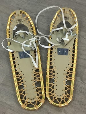 Lot 65 - A PAIR OF SHERPA SNOW SHOES