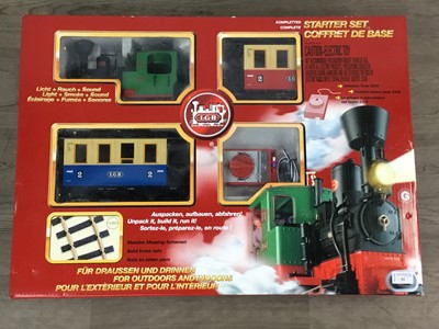 Lot 53 - AN LGB GARDEN RAILWAY SET