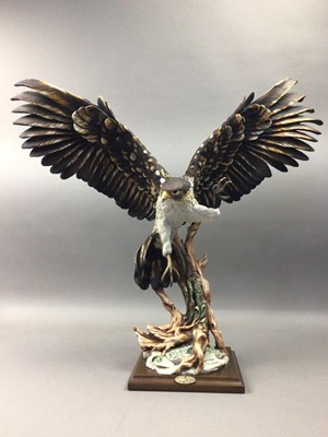 Lot 9 - A GIUSEPPE ARMANI FLORENCE SCULPTURE OF AN EAGLE