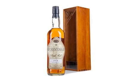 Lot 125 - AUCHENTOSHAN 1978 18 YEAR OLD