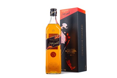 Lot 58 - JOHNNIE WALKER 12 YEAR OLD BLACK LABEL JASPER GOODALL 75CL