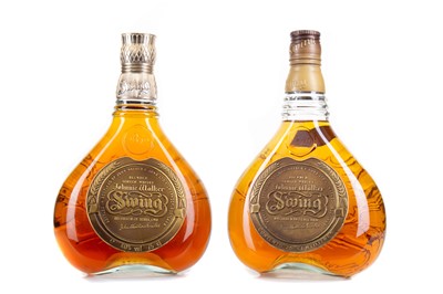 Lot 139 - 2 BOTTLES OF JOHNNIE WALKER SWING 75CL