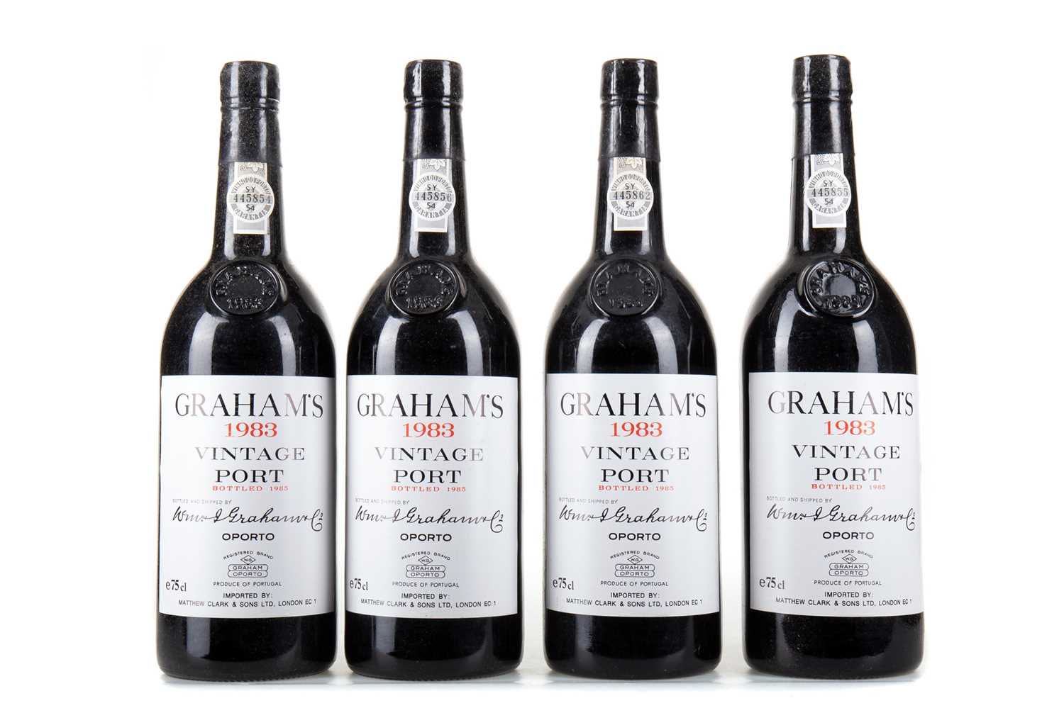 Lot 373 - A CASE OF 12 GRAHAM'S 1983 VINTAGE PORT