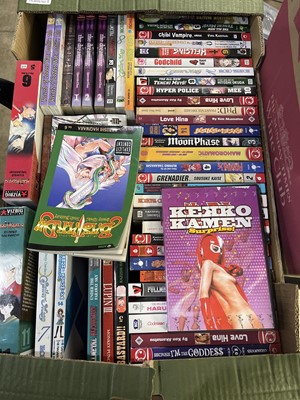 Lot 37 - A LOT OF ENGLISH LANGUAGE JAPANESE MANGA PUBLICATIONS
