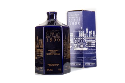 Lot 198 - GLASGOW EUROPEAN CITY OF CULTURE 1990 DOUGLAS LAING PREMIUM RESERVE 75CL