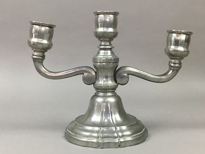 Lot 128 - A CANDELABUM AND OTHER VINTAGE ITEMS