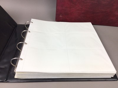 Lot 123 - TWO POSTCARD ALBUMS