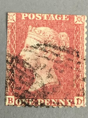 Lot 24 - AN ALBUM AND SHEET OF VICTORIAN STAMPS
