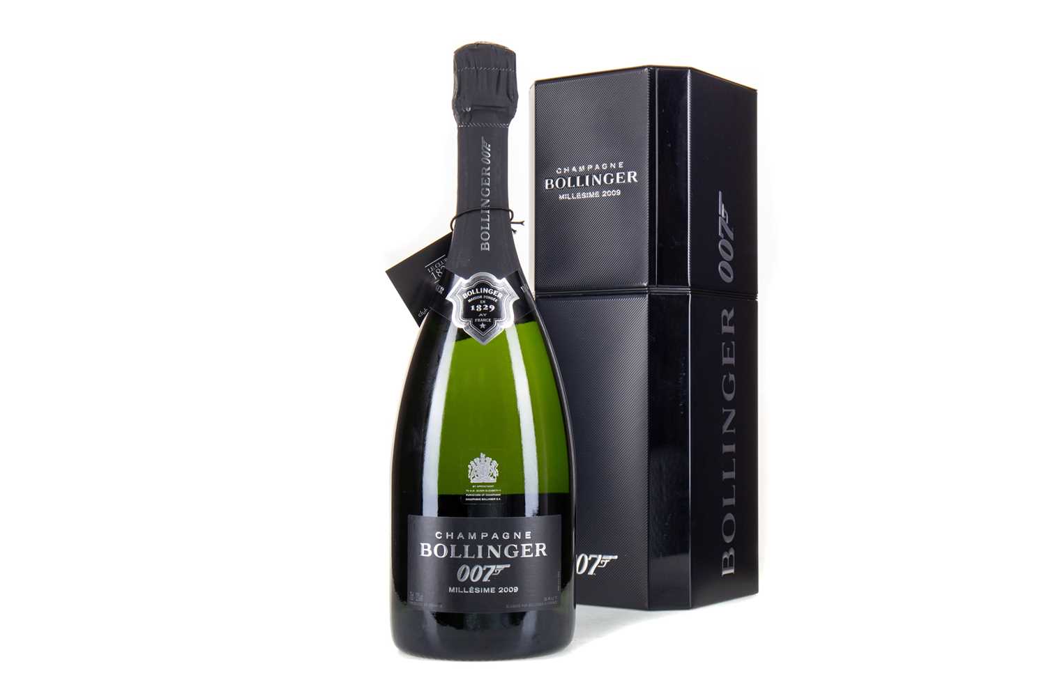 Lot 365 - BOLLINGER 2009 VINTAGE JAMES BOND 007 SPECTER EDITION CHAMPAGNE