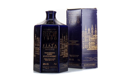 Lot 128 - GLASGOW EUROPEAN CITY OF CULTURE 1990 DOUGLAS LAING PREMIUM RESERVE 75CL