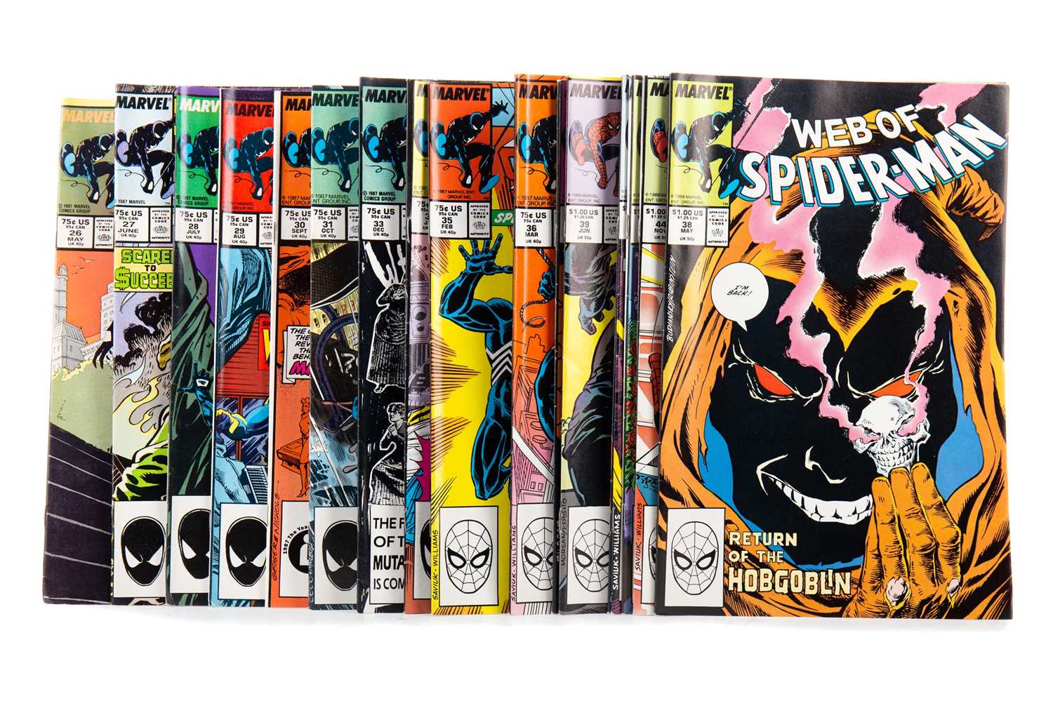 Lot 923 - MARVEL COMICS - WEB OF SPIDER-MAN