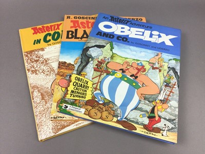 Lot 114 - A LOT OF TWELVE ASTERIX ANNUALS