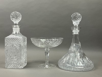 Lot 117 - A VINTAGE BRASS MICROSCOPE