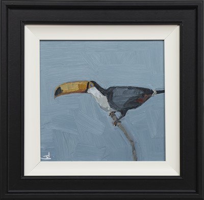 Lot 277 - TOUCAN, AN OIL BY VIVEK MANDALIA