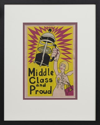 Lot 291 - MIDDLE CLASS AND PROUD, A PRINT BY GRAYSON PERRY