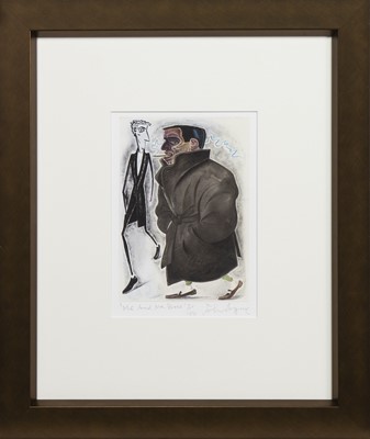 Lot 295 - ME AND MA BREE, A SIGNED LIMITED EDITION PRINT BY JOHN BYRNE