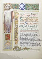 Lot 1264 - DAVID CUNNIGHAM LITHGOW 'GREETINGS FROM ST....