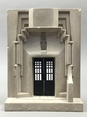 Lot 169 - A LOT OF TWO TIMOTHY RICHARDS PLASTER ARCHITECTURAL MODELS