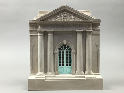 Lot 169 - A LOT OF TWO TIMOTHY RICHARDS PLASTER ARCHITECTURAL MODELS