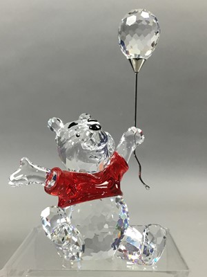 Lot 180 - A SWAROVSKI CRYSTAL WINNIE THE POOH