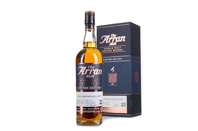 Lot 207 - ARRAN 1996 22 YEAR OLD SINGLE CASK #1243 DISTILLERY EXCLUSIVE