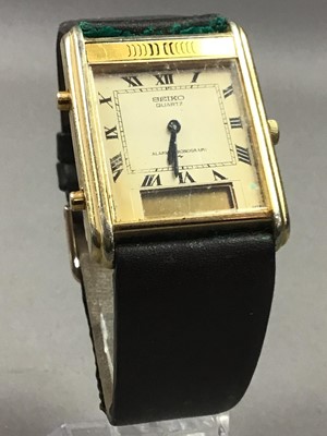 Lot 289 - A GENT'S SEIKO WRIST WATCH AND TWO OTHERS