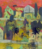 Lot 180 - ANDREI BLUDOV (RUSSIAN), HOME FROM HOME oil on...