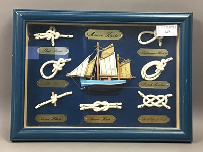 Lot 343 - A LOT OF NAUTICAL ITEMS