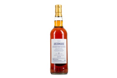 Lot 29 - BRUICHLADDICH 12 YEAR OLD RIVESALTES PRIVATE CASK #3640