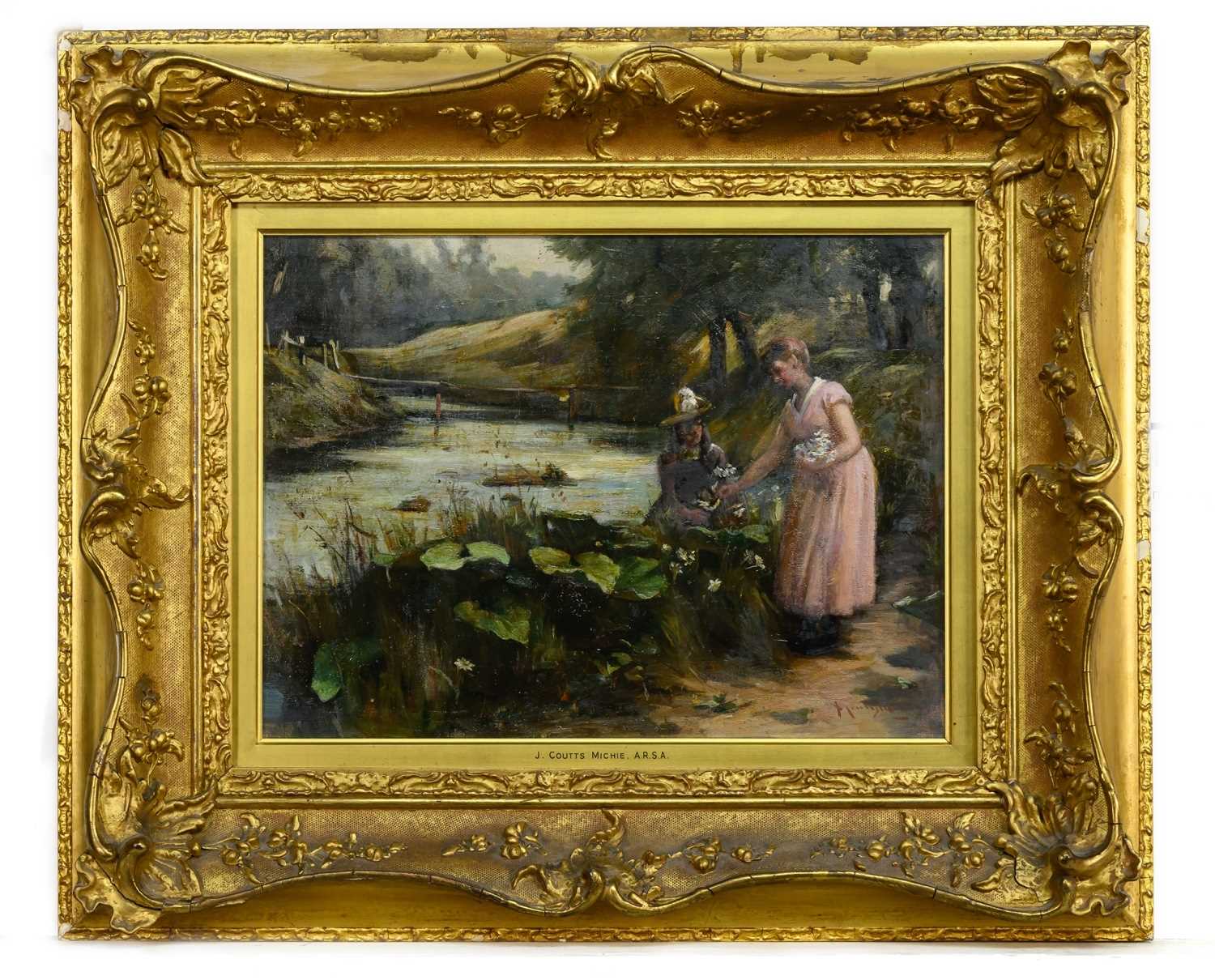 Lot 18 - JAMES COUTTS MICHIE ARSA (SCOTTISH 1859 - 1919)